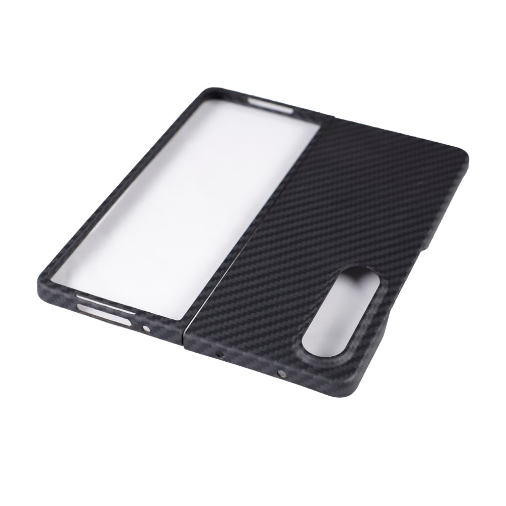 YTF-Carbon Fiber Case For Samsung Galaxy Z Fold - Premium Mobile Phone Cases from Dressmycell.com - Just $44.00! Shop now at Dressmycell.com YTF-Carbon Fiber Case For Samsung Galaxy Z Fold - Premium Mobile Phone Cases from Dressmycell.com - Just $44.00! Shop now at Dressmycell.com